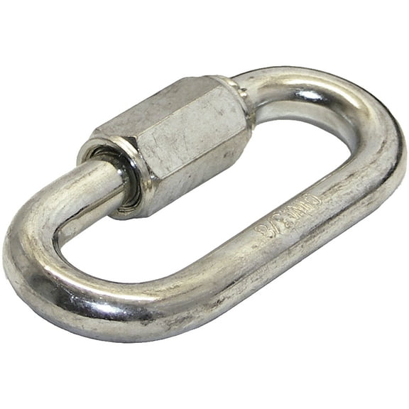 Shoreline Marine Hex Nut Quick Link, Stainless Steel 1/4"