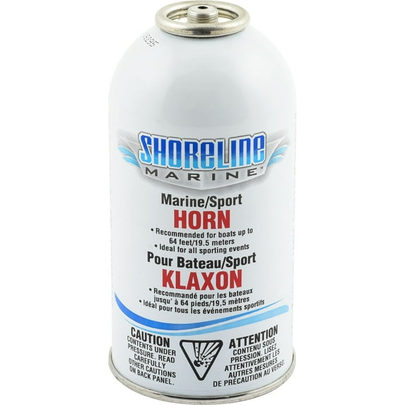 Shoreline Marine Large Eco Air Horn Replacement Canister, 8 oz