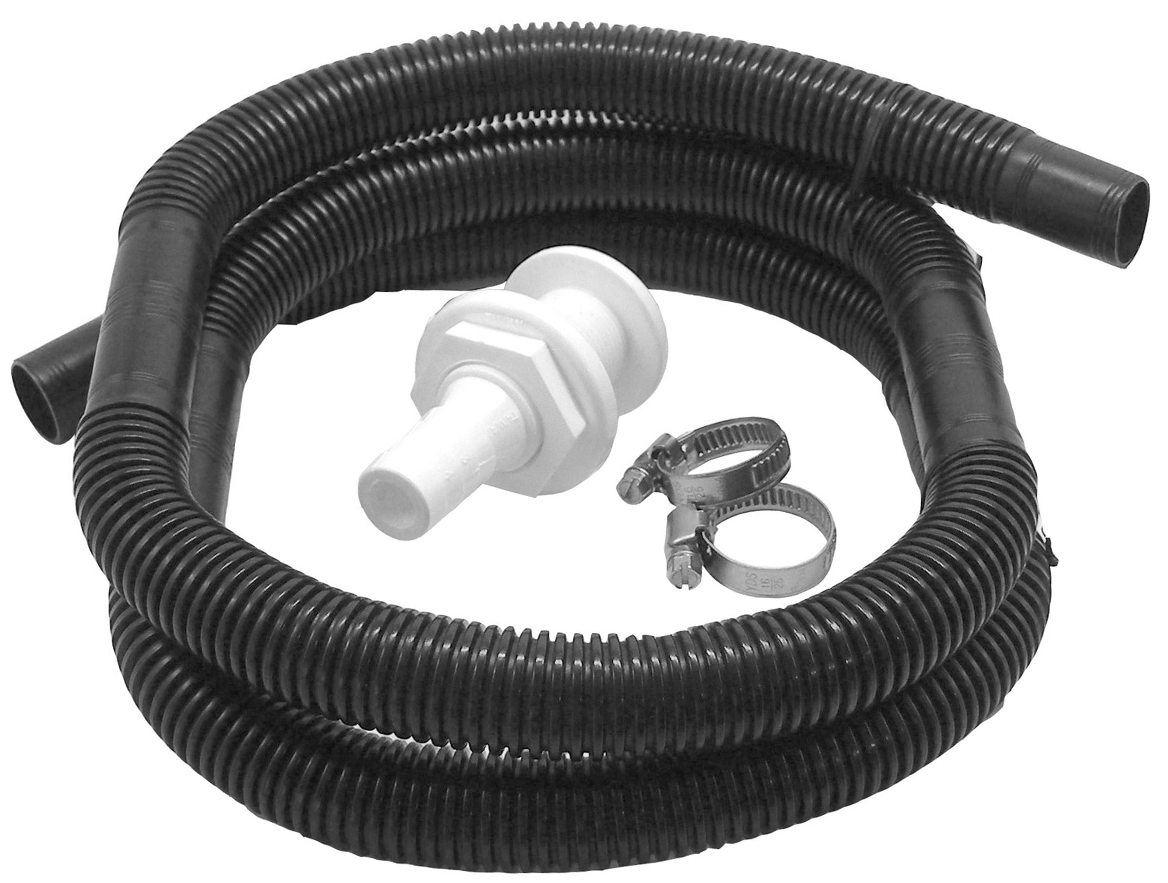 Shoreline Marine SL52253 All-in-One Boat Bilge Pump Plumbing Kit with Hose