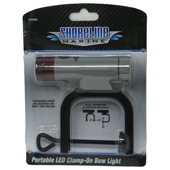 Shoreline Marine Sl Port Clamp On Bow Light