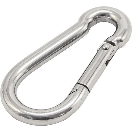 Shoreline Marine Safety Spring Hook, Zinc Plated Steel 3-1/8"