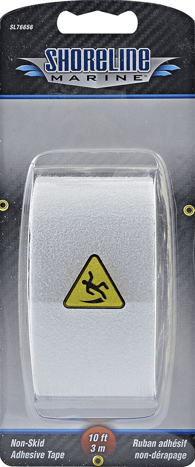 Shoreline Marine SelfAdhesive NonSkid Tape, White, 2 x 10 inches