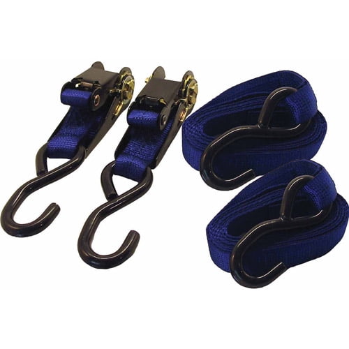Shoreline Marine Transom TieDown 1" x 6" Ratchet, Blue