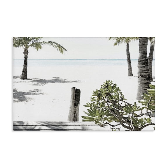 Stupell Industries Shoreline Palms Landscape Canvas Wall Art, design by Noah Bay, 24 x 36
