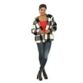 thumbnail image 1 of Shoreline's Box Plaid Shawl Collar Hoodie Jacket, 1 of 4
