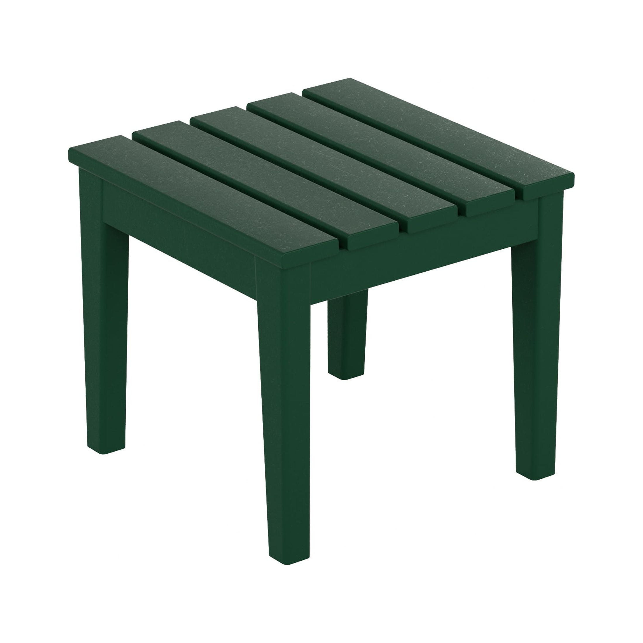 Shoreside Modern 18" Side Table,Dark Green