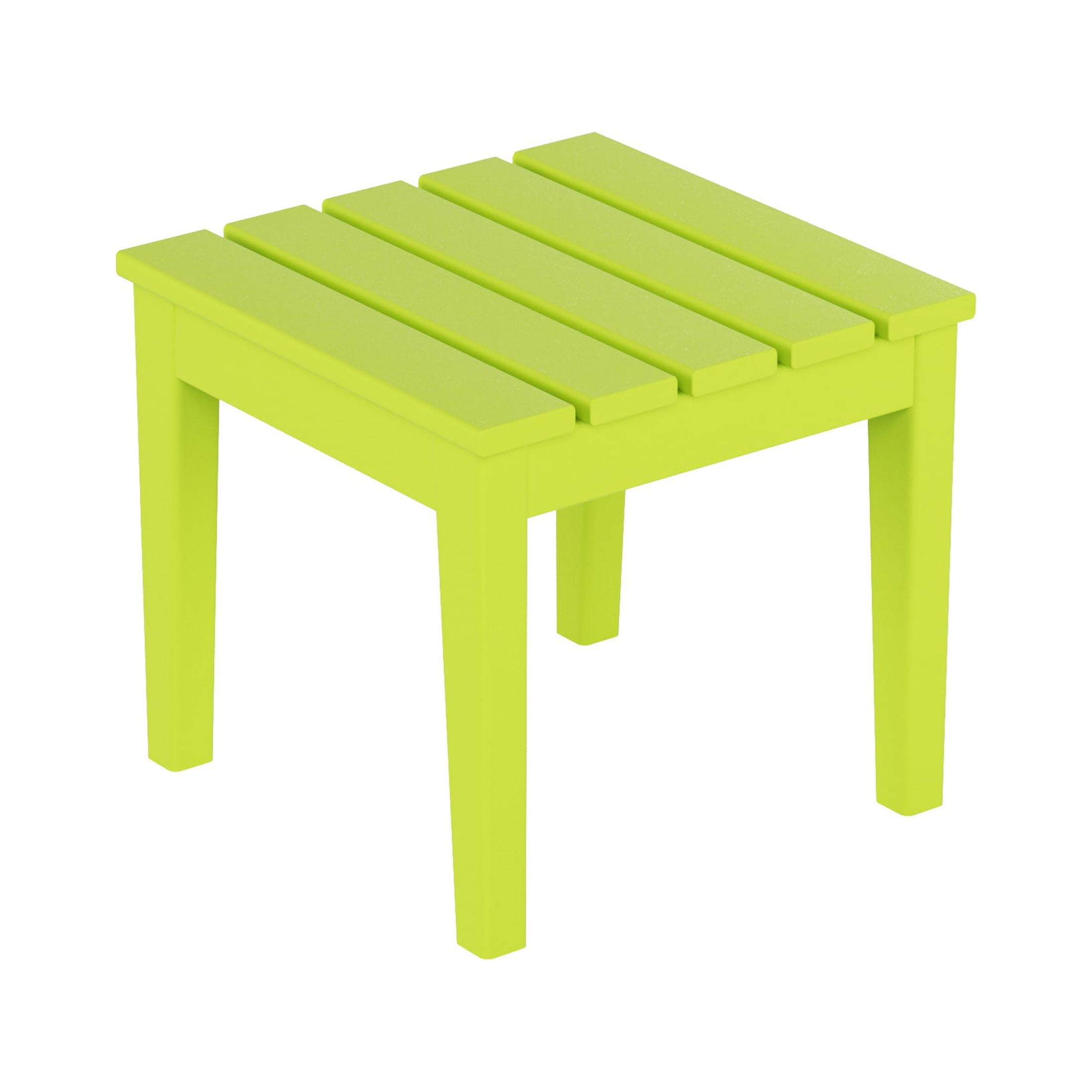 Shoreside Modern 18" Side Table,Lime