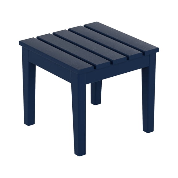 Shoreside Modern 18" Side Table,Navy Blue