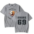 thumbnail image 1 of Shoresy Merch 69 Sudbury Blueberry Bulldogs T-shirt Unisex Fashion Round Neck Short Sleeve Top,4XL,Gray, 1 of 2