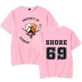 thumbnail image 1 of Shoresy Merch 69 Sudbury Blueberry Bulldogs T-shirt Unisex Fashion Round Neck Short Sleeve Top,M,Pink, 1 of 2