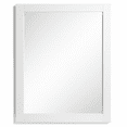 thumbnail image 1 of Design House Shorewood 24-inch Wall Mounted Rectangular Bathroom Vanity Mirror in White, 1 of 19