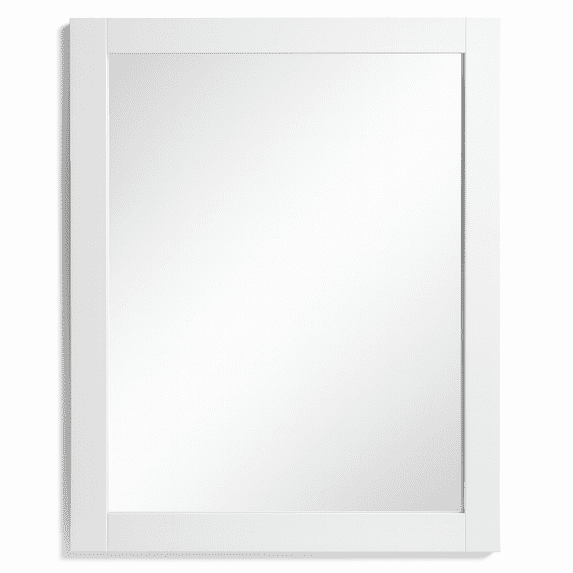 Design House Shorewood 24-inch Wall Mounted Rectangular Bathroom Vanity Mirror in White