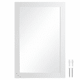 thumbnail image 1 of Design House Shorewood 20" x 30" Rectangular Wall Accent Mirror, White, 1 of 15