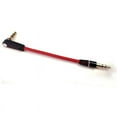 thumbnail image 1 of Short 20cm Black 3.5mm Jack to Jack Aux Cable Male to Male Stereo Audio Cable, 1 of 2