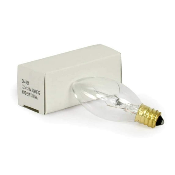 Short 30 Watt Light Bulb - Box of 25