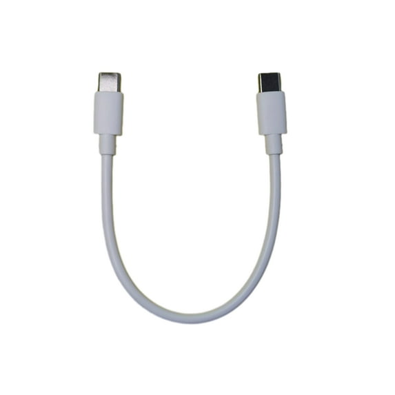 Short 60W USB C to USB C Data Cable, Notebook Fast Charging Cord for Type C Phone Switches Tablets