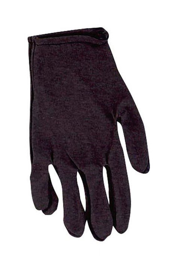 Short Adult Black Gloves