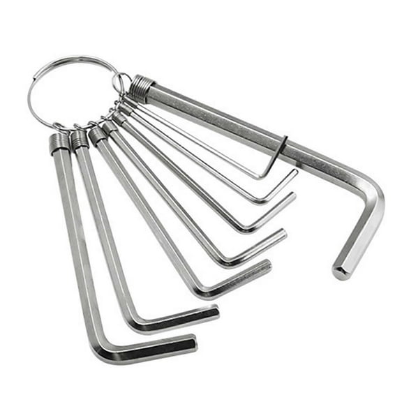 Short Arm Hex for Key Set Alan- Allen Metric Hexagon Wrench Allen for Key Ring L