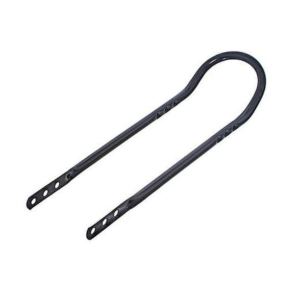 Short Back 20" Sissy Bar Black. bike parts