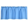 thumbnail image 1 of Short Blackout Curtains, Small Kitchen Curtain Tier Half Window Curtains for Bathroom Basement Cabinet Camper RV Bunk(XL,Blue), 1 of 2