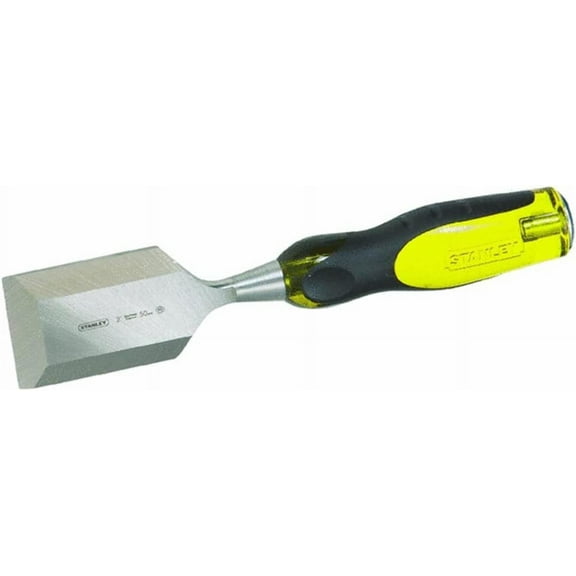 STANLEY Short Blade Chisel - 2 In. x 9 In. Multicolor