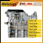 Short Block Engine Assembly For 2012-2019 Hyundai Accent GL Veloster Kia Rio Soul G4FD 1.6L GAS