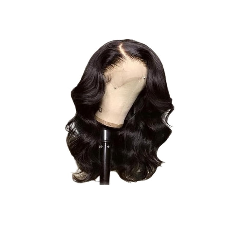 Short Body Wave Bob Wig 13x4 Transparent Lace Frontal Wig Human Hair Pre Plucked Wigs