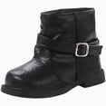thumbnail image 1 of Short Boots for Girls Toddler Fall Winter Boots for Children Daily Outdoor Wear, 1 of 9