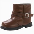 thumbnail image 1 of Short Boots for Girls Toddler Fall Winter Boots for Children Daily Outdoor Wear, 1 of 9