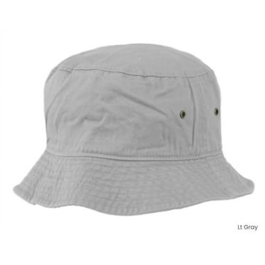Short Brimmed Cotton Bucket Sun Hat