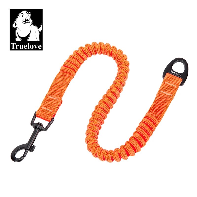 Short Bungee Dog Nylon Leash Rope For dog collar Extension Retractable