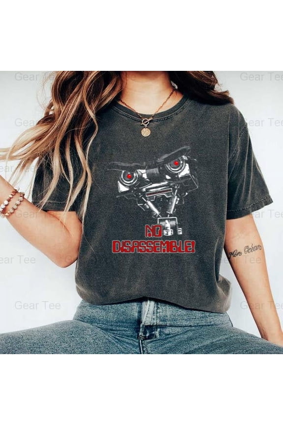 Short Circuit, Johnny 5, Robot, Comedy, Movie, 80s Sci Fi, Wall E, Inspiration, Cute Comfort Color T-Shirt Unisex, up to 4XL