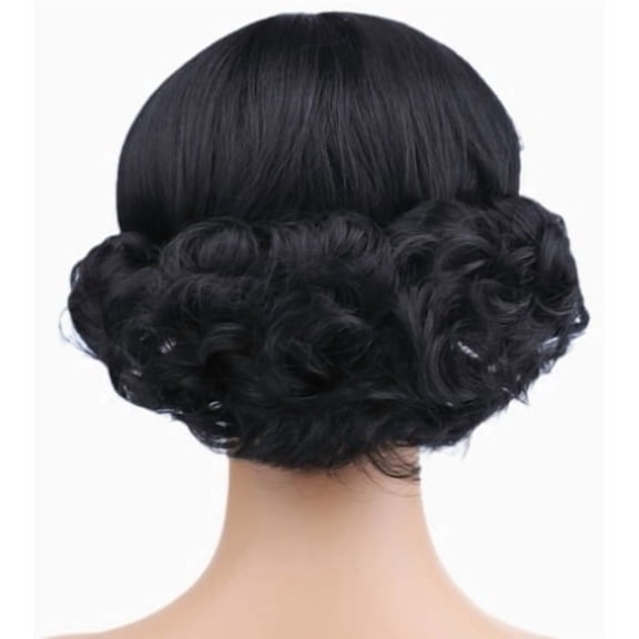 Short Curly Hair Wigs for Women with Side Bangs - Natural Look & Comfortable Fit