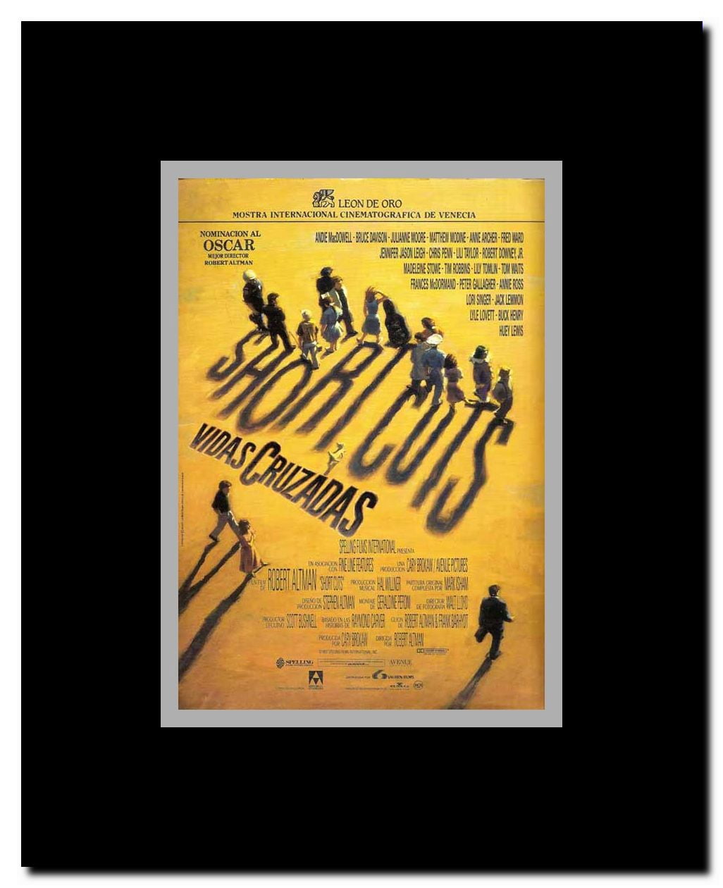 Short Cuts Framed Movie Poster