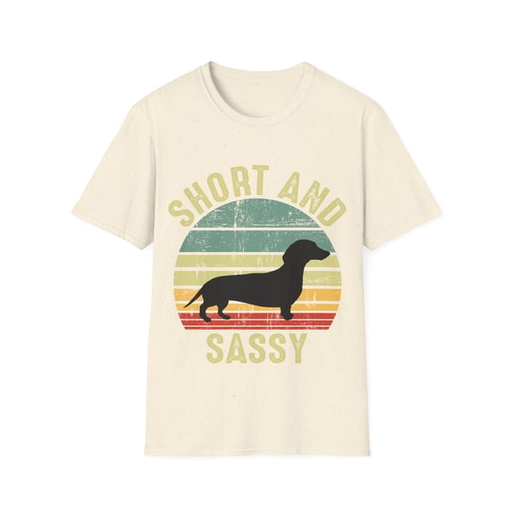 Short Dog Animal lovers Men Women Graphic Novelty Tees