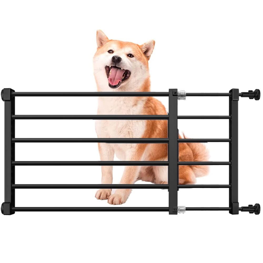 Short Dog Gate Baby Safety Gate Pet Indoor Retractable Step Over