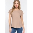thumbnail image 1 of Short Dolman Slv Rib Knit Top, 1 of 5