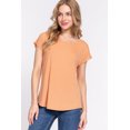 thumbnail image 1 of Short Dolman Slv Rib Knit Top, 1 of 5