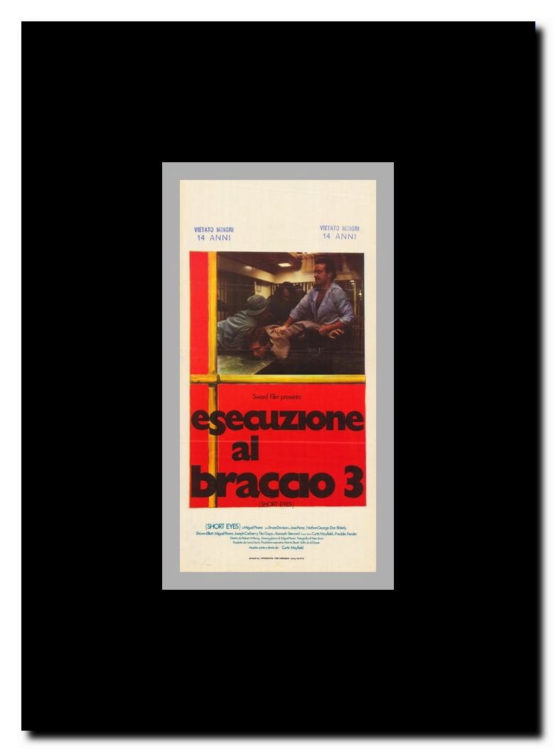 Short Eyes Framed Movie Poster