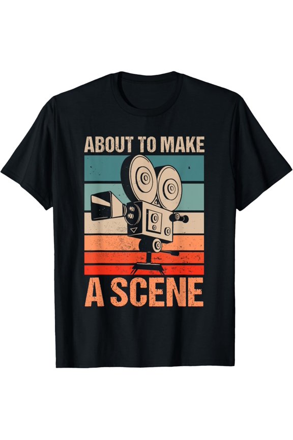 Short Film Writer Movie Maker Cinematographer Editor T-Shirt