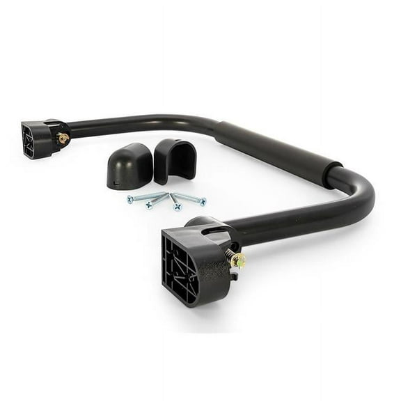 Short Fold-Away Grab Handle - Black