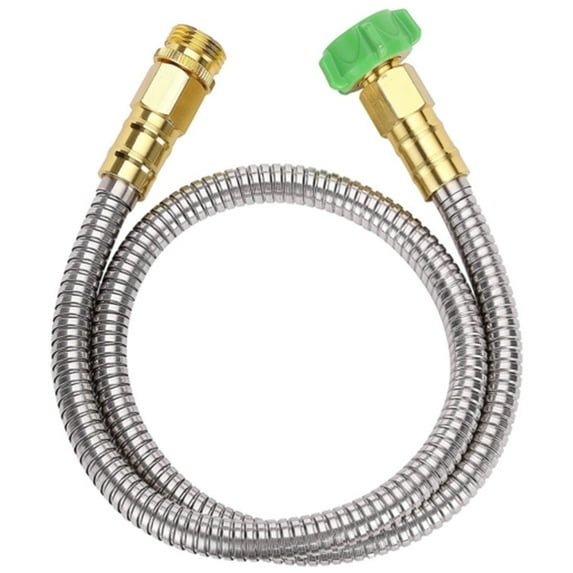 Short Garden Hose 3 Feet Heavy Duty Stainless Steel Hose Water Garden Hose