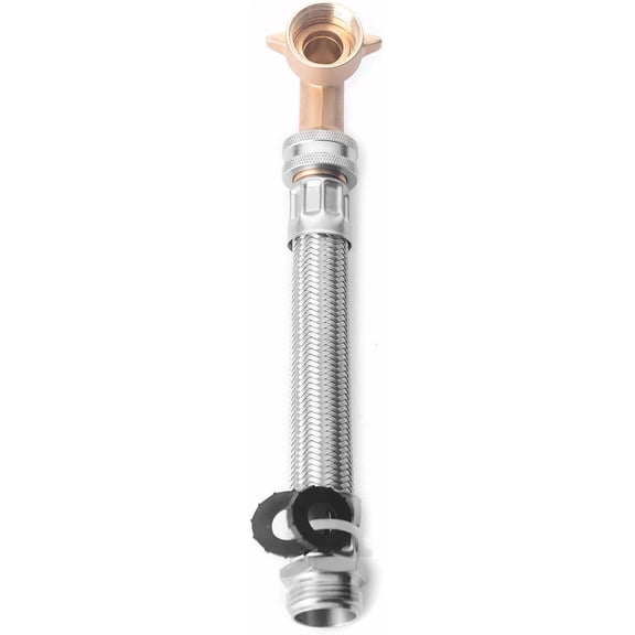 Short Garden Hose Extension,90-Degree Elbow Connector