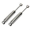 thumbnail image 1 of Short Gas-Filled Tube Shocks, Chrome Plated: Premium Steel for Hot Rod/Show Car, 12.5" Mount Length, 9 5/8"-14 5/8" Compression Range, Includes 5/8" & 1/2" ID Bushings and Sleeves, 1 of 2