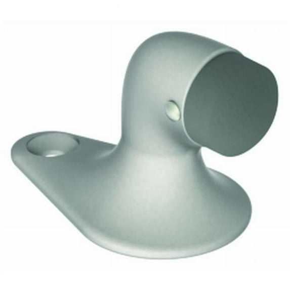 Short Gooseneck Floor Stop, No. 058549 Bright Chrome