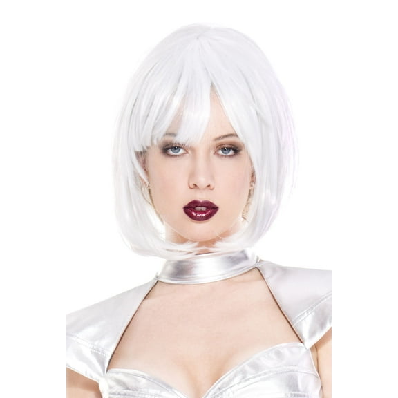 Short Hair Wig 70016-WHITE