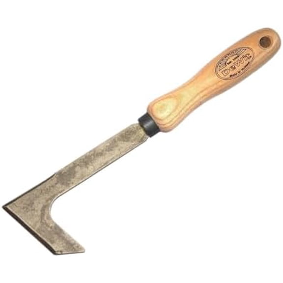 Short Handle Knife Premium Weeding Tool for Pavers | Tempered Boron Steel Blade | Ash Hardwood Handle | Eco-Friendly | 11" Length$$Garden &