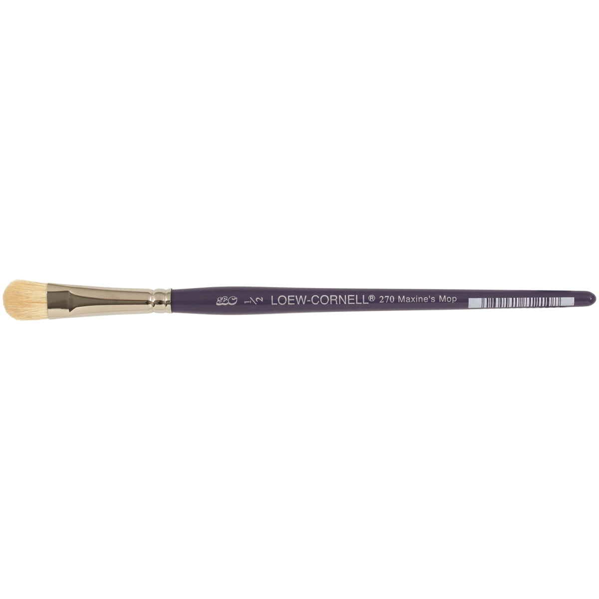 Short Handle Natural Maxine's Mop Brush1/2" Width, Pk 3, LoewCornell