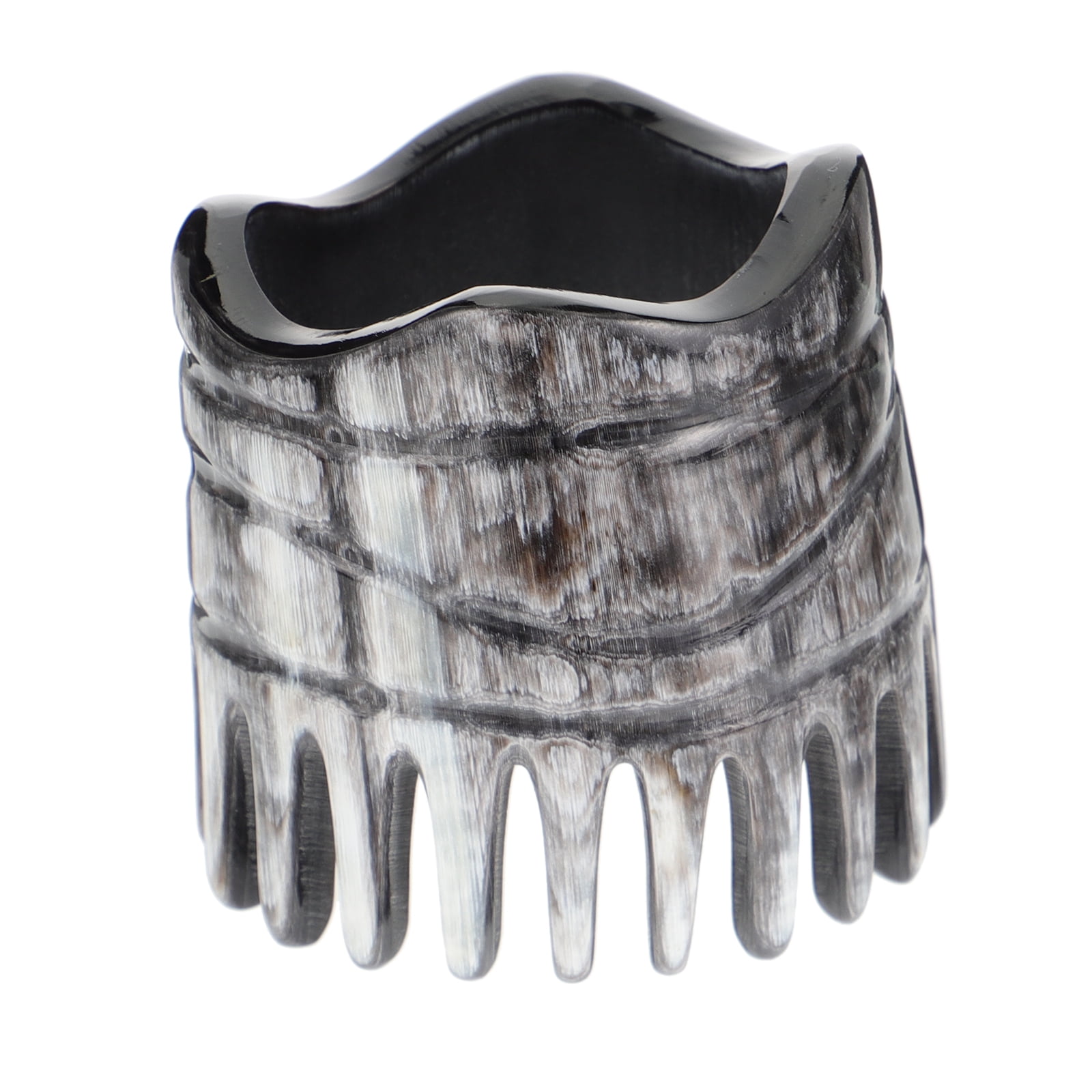 Short Horn Shampoo Comb Grabbing Hair Cleaning Scrubber Acupoint