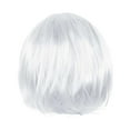 thumbnail image 1 of Short Human Hair Wig For Ladies Party Carnival Decoration, 1 of 8